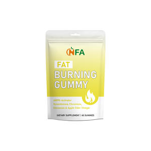 OEM ODM Complément alimentaire Gummies Brûle-Graisse avec Extrait de Vinaigre de Cidre de Pomme et Chrome pour Brûler la Graisse Abdominale, Stimuler le Métabolisme et l'Énergie - Product Image 1