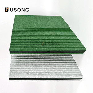 <span class=keywords><strong>Tapisserie</strong></span> <span class=keywords><strong>murale</strong></span> <span class=keywords><strong>acoustique</strong></span> en fibre de polyester, style moderne, sculptée en 3D, insonorisante et anti-bruit pour salle audiovisuelle - Product Image 3