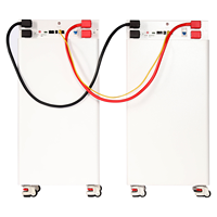 Batterie au lithium fer phosphate basse tension de type rouleau 15 kWh 16 kWh, compatible en parallèle avec les onduleurs Deye, Growatt, Solis