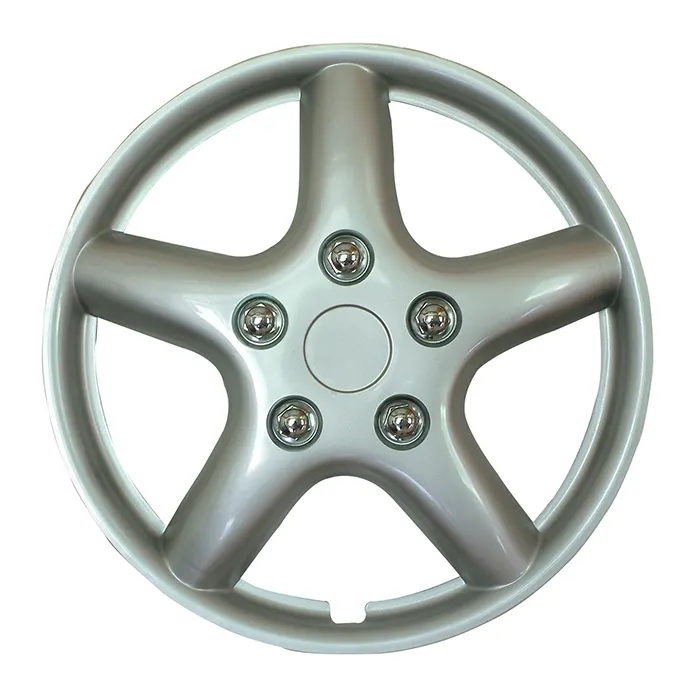 MU evrensel 13 "14" 15 "16" inç krom Buggy araba tekerlek Tesla dış aksesuarlar için Hubcap tekerlek Hubcaps kapakları