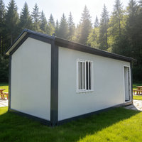 Maison conteneur habitable moderne préfabriquée portable de 20 à 40 pieds, à deux étages, en panneaux sandwich, à faible coût, pour villa, hôtel, centre commercial