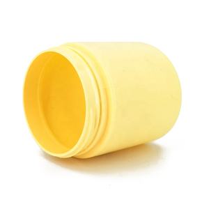 Hot Selling Customized <strong>Vaselin</strong> Skin Care Cream Jars PET Plastic Butter Body Scrub Hair Wax Pomade 170g Screw Cap Custom Color - Product Image 5