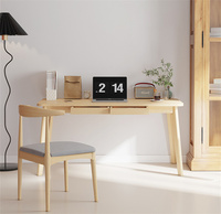 Bureau d'ordinateur portable moderne en bois avec tiroirs, idéal pour le bureau et les étudiants - Vente chaude