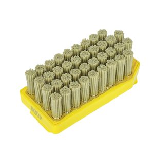 JDK L140 MM石材研磨ブラシ（接着剤付き）石・大理石・花崗岩の外装およびスラブタイル研磨用（インド・パキスタン向け） - Product Image 1