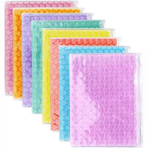 Reiß verschluss schutz beutel Frosted Bubble Ziplock Bag Bubble Mailer Bag Gepolsterte Tasche mit Reiß verschluss