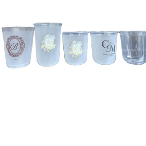 16oz U Shape Disposable Pet Plastic Cups With Heart <b>Plug</b> Lid Custom Printed Logo for Bubble Milk Tea and Boba Drinks with Napkin - Product Image 2
