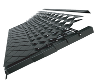 Sistem Fotovoltaik Monokristalin Silikon Sangobuild Solarziegel Dach 55watt BIPV Genteng Surya Hitam