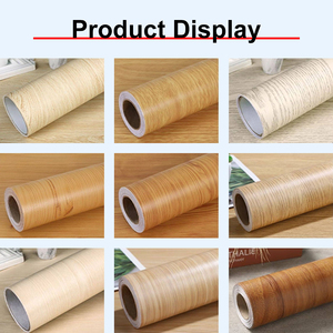<span class=keywords><strong>Film</strong></span> PVC moderne effet bois pour décoration de meubles, rouleau de <span class=keywords><strong>film</strong></span> PVC laminé pour panneaux MDF - Product Image 4