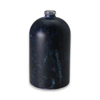Haute Qualité Personnalisé 50ml 100ml Montre Divers Modèles De Pierre Bouteille De Parfum Noir Vide avec Grand Volume