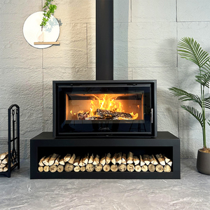 Estufa <span class=keywords><strong>de</strong></span> <span class=keywords><strong>Leña</strong></span> Independiente <span class=keywords><strong>de</strong></span> Acero, Diseño Moderno y Lujoso, Ecológica, para Villa, <span class=keywords><strong>Precio</strong></span> <span class=keywords><strong>de</strong></span> Fábrica - Product Image 2