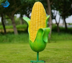 Estatua Moderna de Resina, Escultura Decorativa de Frutas, Verduras y Maíz para Decoración de Exteriores - Product Image 5