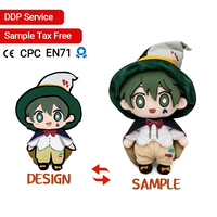 Peluches personnalisées poupées en peluche douces mignonnes bas quantité minimale de commande 20cm 10cm poupée Kpop faites votre propre conception
