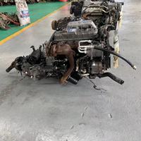 Moteur diesel d'occasion Isuzu 4JB1T 4JB1 original, très demandé, pour camions marins et pompes industrielles