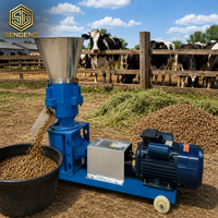 Machine à granulés haute capacité pour l'alimentation des poulets, des poulets de chair, des poules pondeuses, des moutons et des lapins