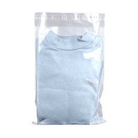 Sac d'emballage transparent personnalisé auto-adhésif en OPP pour sous-vêtements, sac en polyéthylène pour l'emballage de vêtements en détail