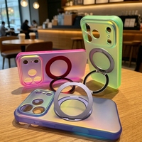 Étui de protection pour iPhone 18 Pro Max avec support rotatif à 360 degrés, résistant à la saleté et aux chocs, procédé IMD 2-en-1