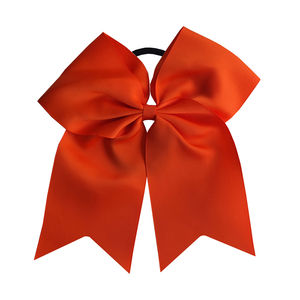 Nœud de cheerleading de 7 pouces avec bandes élastiques, bandeaux pour <span class=keywords><strong>cheveux</strong></span> pour filles et femmes, attache-queue de cheval, grands rubans pour <span class=keywords><strong>cheveux</strong></span>, accessoires de coiffure - Product Image 6