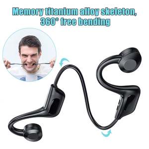 Fone de Ouvido Esportivo Sem Fio TWS G02 IPX7 à Prova D'água com Suporte para Cartão TF e Reprodução MP3, Fone de Condução Óssea <span class=keywords><strong>Bluetooth</strong></span> Elástico e Macio - Product Image 3