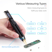 DT71 pinset Digital Mini Smart SMD Tester Portable LCR Meter Diode Resistor kapasitor pemeriksa 10khz Generator sinyal Auto Scan