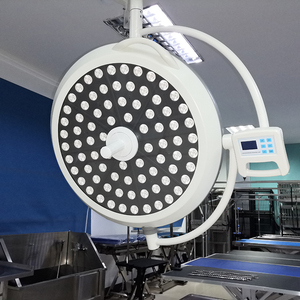Động vật y tế đôi đầu bác sĩ thú y hoạt động phòng chiếu sáng Trần shadowless LED Đèn phẫu thuật thú y đèn - Product Image 4