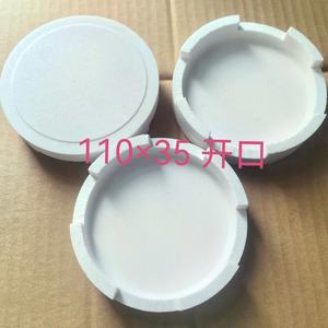 Crucible en céramique d'alumine résistant à la chaleur 110*35mm, crucible réfractaire pour <span class=keywords><strong>le</strong></span> frittage de la céramique dentaire - Product Image 2