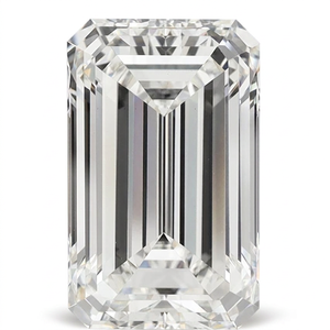 Diamant blanc de laboratoire de qualité supérieure, taille émeraude, 7,55 carats, à éclat brillant, pour bijoux fins, bagues, pendentifs, boucles d'oreilles - Product Image 2