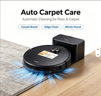 Robot Vacuum Mop Combo Mova Z60 Ultra dengan Daya Hisap 28000Pa, Pemetaan LDS Cerdas, Pel Basah Kering, Perawatan Karpet Otomatis, Sikat Anti Kusut