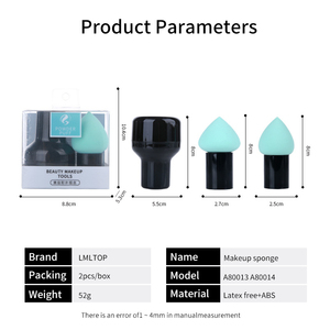 Sfoglia per fondotinta a forma di fungo Lameila 2-in-1 vendita calda in lattice senza trucco di bellezza in poliuretano scatola per frullatore di spugna per trucco A80014 - Product Image 3