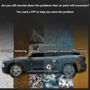 2025 nuovo arrivo auto Ppf vernice protezione faro Tpu pellicola trasparente e opaca Ppf autorigenerante Non ingiallito involucro opaco rotolo di vinile - Product Image 6