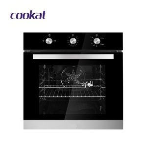Fours électriques encastrés noirs de 63L <span class=keywords><strong>avec</strong></span> 9 fonctions Appareils de cuisine Rôtissoire à convection Contrôle mécanique - Product Image 4