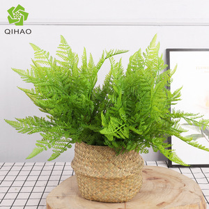 Qihao Plantes artificielles de type fougère, verdure décorative d'intérieur, emballage individuel, haute simulation - Product Image 4