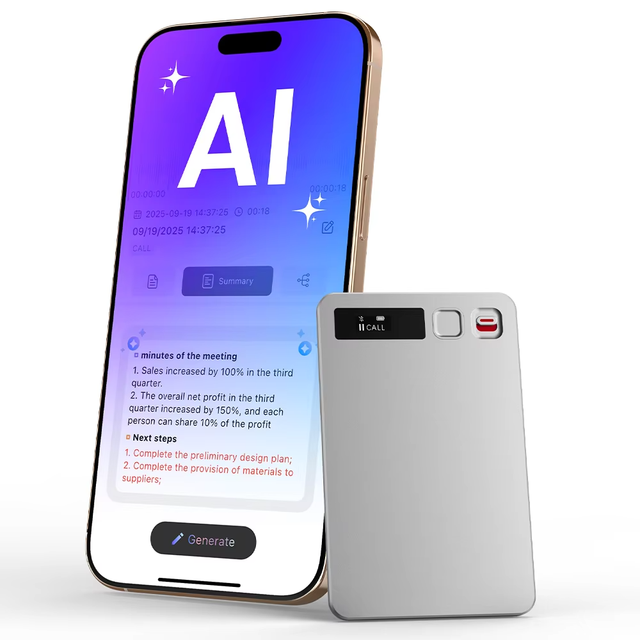 920C SDK/APP/API Free Subscription ChatGPT Note Taker Meeting Transcribe Summarize Mind Map Intelligent Ai Voice Recorders 16