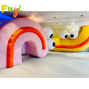 Tube gonflable géant unique pour la décoration d'exposition d'art - Product Image 4