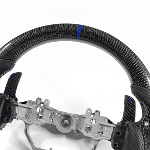 Volant et garniture en fibre de carbone personnalisés pour <span class=keywords><strong>Lexus</strong></span> IS250 IS350 <span class=keywords><strong>ISF</strong></span>/ES/RX/RCF/ Disponible pour tous les modèles de voitures - Product Image 2