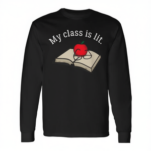 Camiseta de manga larga para estudiantes y profesores de literatura inglesa Comp Lit Major - Product Image 2