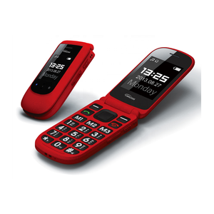 Téléphone <span class=keywords><strong>portable</strong></span> 2G à double écran, clavier rabattable, pour personnes âgées, quadri-bande, double SIM, FM, <span class=keywords><strong>SOS</strong></span>, grandes polices, grand volume - Product Image 6