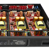 Amplificador de Potencia Profesional Clase D de 8 Canales y 350W, Sonido Envolvente de Alta Resolución para Salas Multifuncionales, Audio de Alta Fidelidad para el Hogar