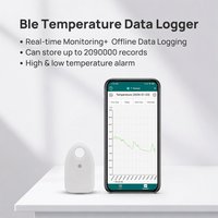 Enregistreur de température et d'humidité à distance sans fil, capteur de température et d'humidité BLE