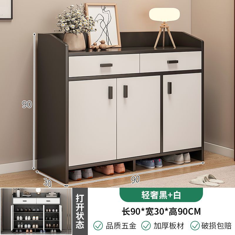[Trois portes et deux modèles] lumière luxe gris blanc 90cm