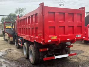 Camion benne lourd Sinotruk Howo 6X4, 371 CV, diesel, transmission manuelle, capacité 31-40T, transport d'engins - Product Image 6