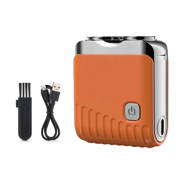Mini Electric Shaver Men Portable Car Travel Rechargeable Shaver Professional Hair Removal Face Body Care Beared Razor