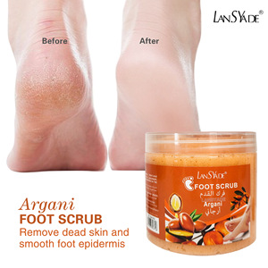 Scrub Esfoliante per Piedi alle Mandorle di Alta Qualità, <span class=keywords><strong>Gommage</strong></span> Biologico alla Curcuma, Sbiancante e Lenitivo, Rimuove la Pelle Morta, con Vitamina C - Product Image 5
