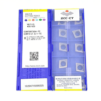 Herramienta de torneado de metal para máquina CNC ZCC-CT CCMT09T304-TC CCMT09T308-TC YB7315, inserto de carburo interno para torneado de hierro fundido