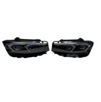 Convient pour BMW Série 3 G20/G28 LCI 2023-2024, nouveau phare à LED laser bleu et ensemble de feux de jour