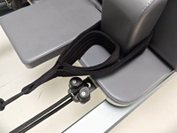 Máquina de Pilates Reformer Plegable Comercial con 6 Resortes y Núcleo Resistente, Certificación CE, de Aluminio/Aleación de Aluminio para Estudio