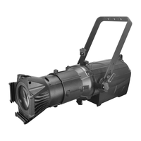 Projecteur LED silencieux 200W à lentille fixe, contrôle DMX512, CRI>95, éclairage de scène pour petits théâtres et mariages