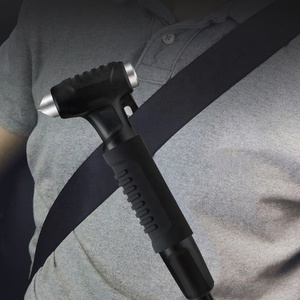 NUEVO Martillo de Escape para Automóvil de Doble Cabeza con Cabezas de Acero de Tungsteno y Martillo Estándar con Cortador de Cinturón de Seguridad, Martillo de Seguridad de Emergencia - Product Image 3