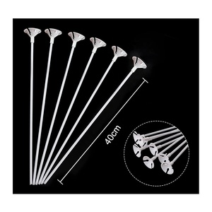 Trắng 40cm bóng <span class=keywords><strong>Stick</strong></span> chủ gậy và cốc đám cưới sinh nhật đảng Inflatable <span class=keywords><strong>Balls</strong></span> phụ kiện trang trí - Product Image 4