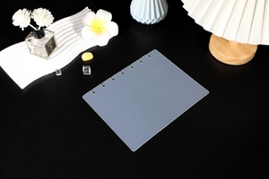 Bán buôn Loose-Leaf xoắn ốc máy tính xách tay a4a5a8 chất kết dính <span class=keywords><strong>PP</strong></span> Index Tab trang Pocket Divider hot item - Product Image 5