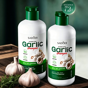 <span class=keywords><strong>Shampoing</strong></span> en gros anti-acariens et anti-pelliculaire à l'extrait d'ail et de Centella Asiatica, régulateur de sébum <span class=keywords><strong>pour</strong></span> le nettoyage du cuir chevelu - Product Image 1